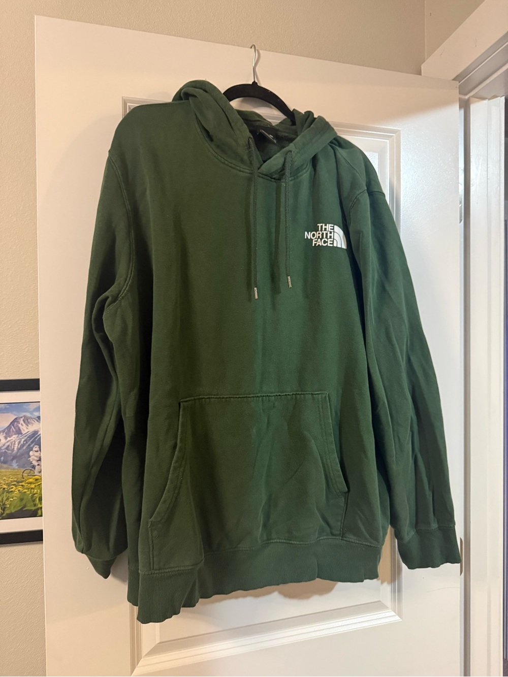 The North Face Men’s Forest Green Pullover Hoodie